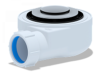 Сифон для душевого поддона АНИ Пласт E450CLS 1 1/2 дюйма 50 высота 53 клик-клак с сеткой 250_100_Array